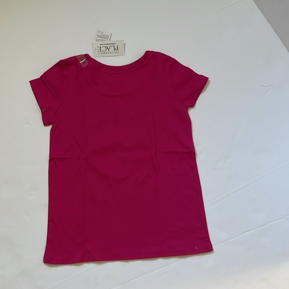 The Children Place tee with a sparkling horse design, pink, size 4T - Picture 6 of 17
